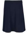 03795 (Chloe) Ladies Chloe Trapeze Skirt night blue colour image